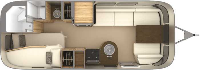 2019 Airstream 23CB Bunk Base