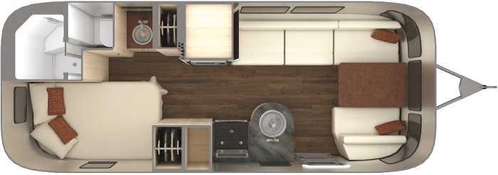 2016 Airstream 23CB (Corner Bed) Base