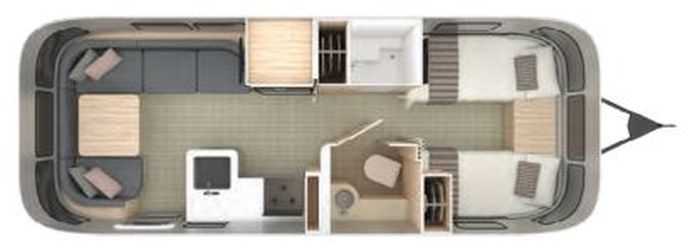 2026 Airstream 25FBT Base